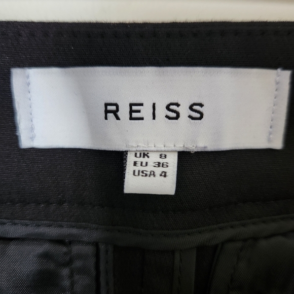 Reiss | Arla Skinny Stretch Cotton Blend Trouser Pants - Size 4 - Picture 9 of 11